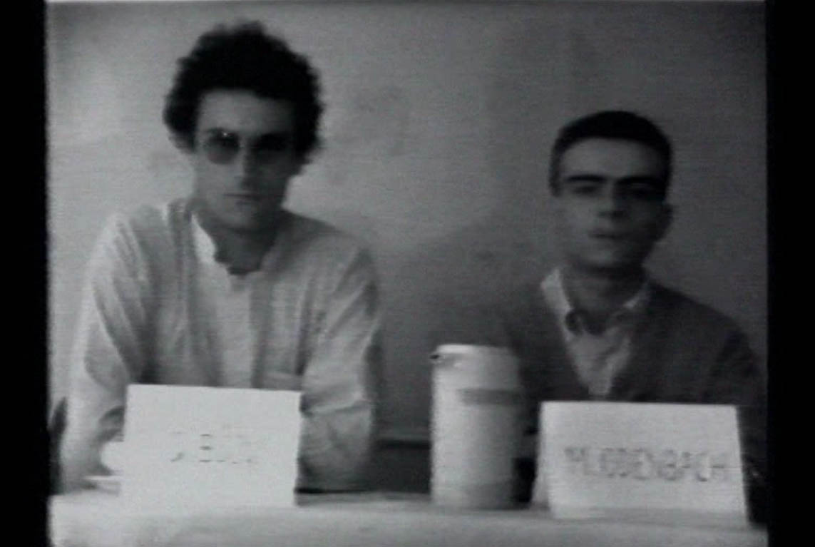 Gábor Bódy – Marcel Odenbach, “Conversation between East and West,” 1978, video, 3’24’’. Source: infermental 1, courtesy of Veronika Baksa Soós and Marcel Odenbach. 