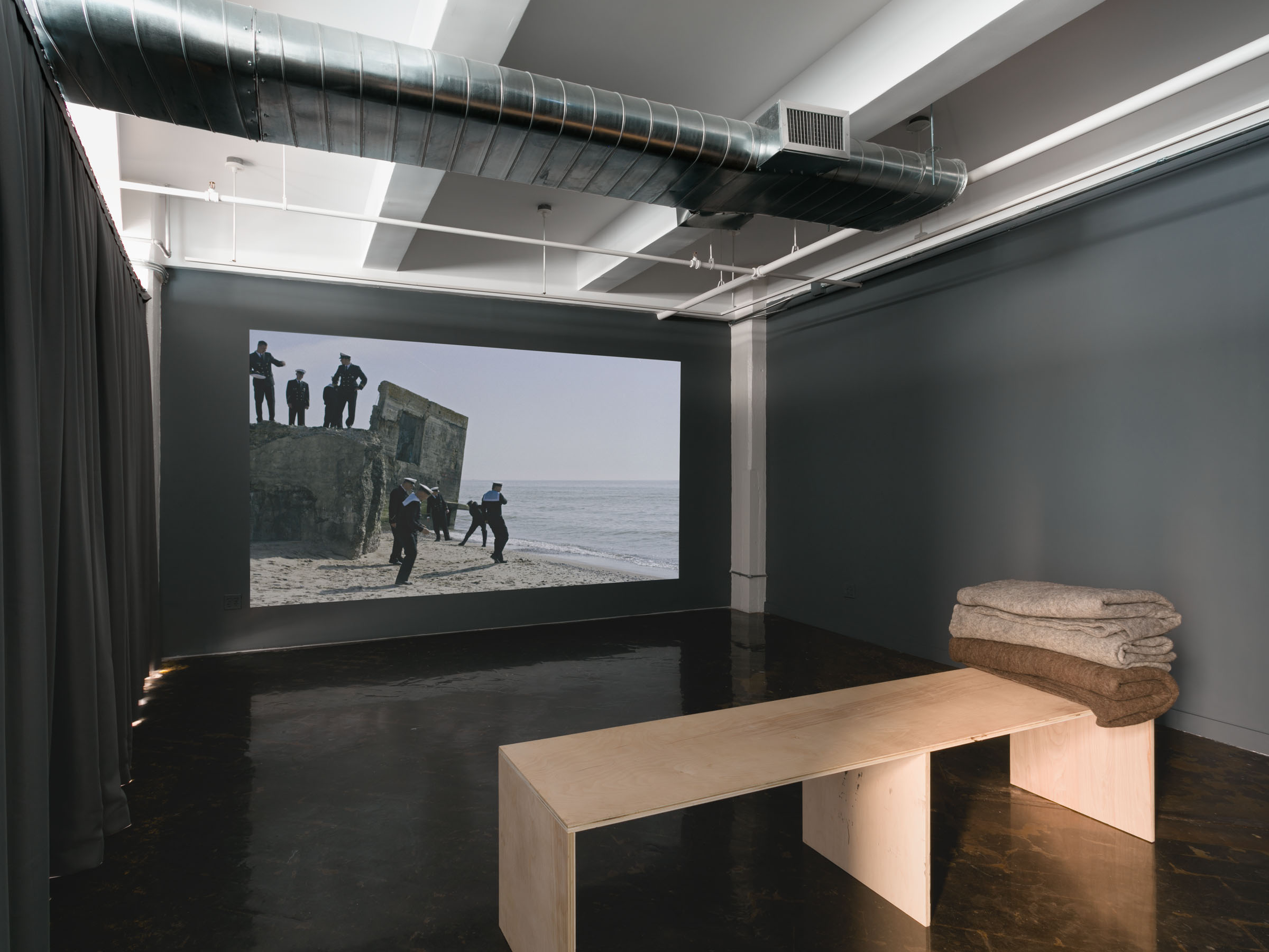 Ieva Epnere, "Potom (Later)", 2016. HD video, 20 min. Courtesy the artist, Art in General, and kim? Contemporary Art Centre. Photo: Charles Benton.
