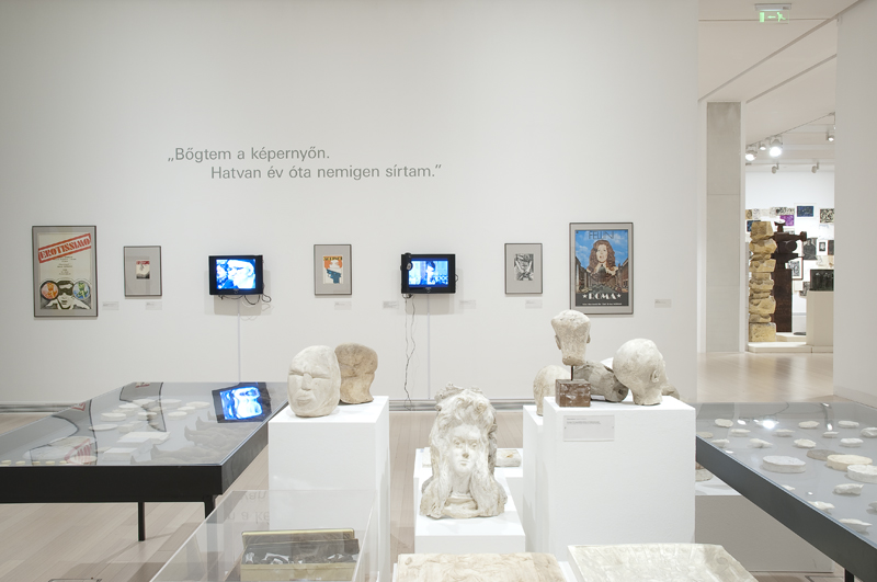 Exhibition interior. Photo © Áment, Gellért. Archive of the Ludwig Museum - Museum of Contemporary Art, Budapest. Image courtesy of the Ludwig Museum - Museum of Contemporary Art.
