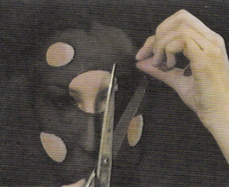 Sanja Ivekovi?, ‘Personal Cuts’, 1982, Video with Sound / Video mit Ton, 3:40 min. Photo by Sanja Ivekovi?. Image courtesy of Generali.