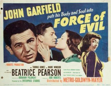 Poster for ‘The Force of Evil’ (1948), Enterprise Productions.