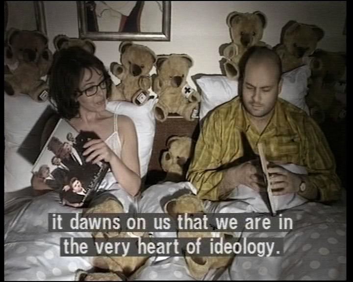 Marina Grzinic and Aina Šmid, Irwin, NSK, “Retro-avant-garde and Post Socialism,” video still, 1997. Image courtesy of the artists. Copyright Grzinic and Šmid. 
