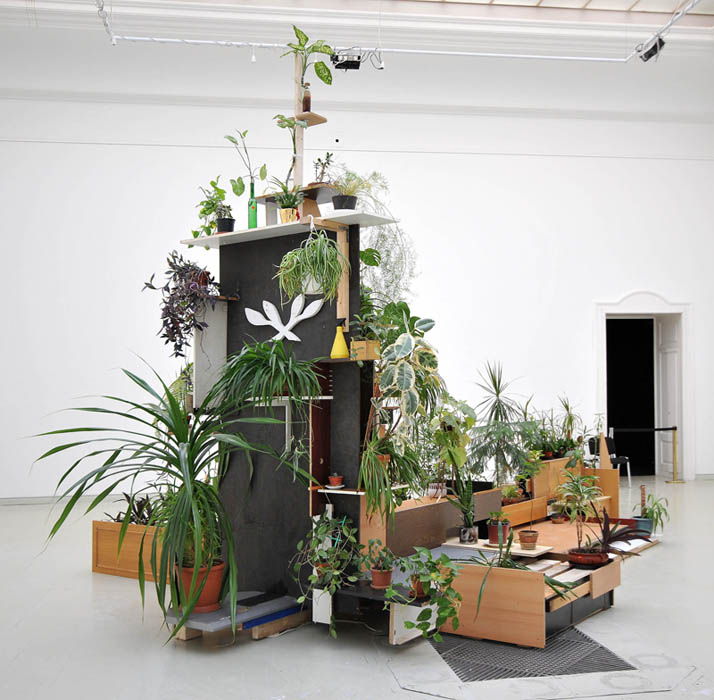 Tamás Kaszás, ’Conference of Plants’, 2009, mixed media, installation, dimension variable. Image courtesy of the artist.