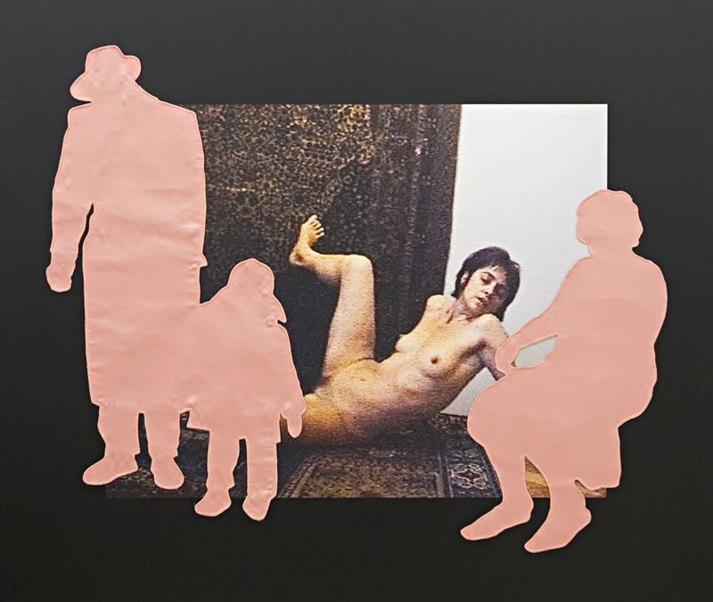 Marianne Csáky, ‘Time leap: Video still 1’. Digital print on silk, 117 x 100 cm, 2008. Image Courtesy of the artist.