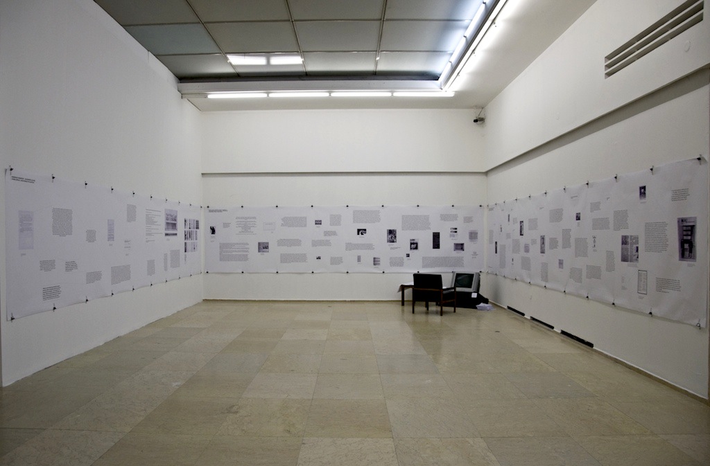 Exhibiting section <em>As soon as I open my eyes I see film</em> curated by Ana Janevski. Image courtesy of M.Vukeli?.