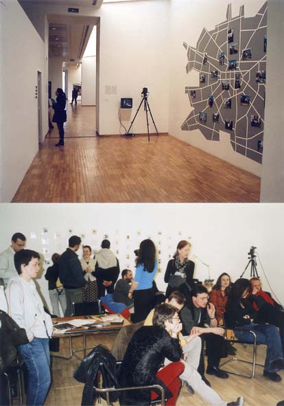 Luchezar Boyadjiev, 'Artist(s) in Residence Program, March 13 ­ April 9th, 2000'. At: Galerie nationale du Jeu de Paume, Paris. Details. Image courtesy of the author.