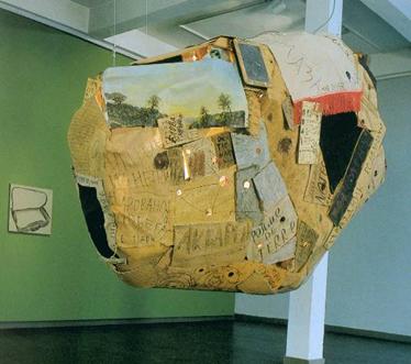 Andrei Roiter, 'Monument to my Childhood. Inscapes',1995, mixed media. Installation view, Kunsthalle, Recklinghausen, 2004. Image courtesy Galerie Akinci, the Netherlands.