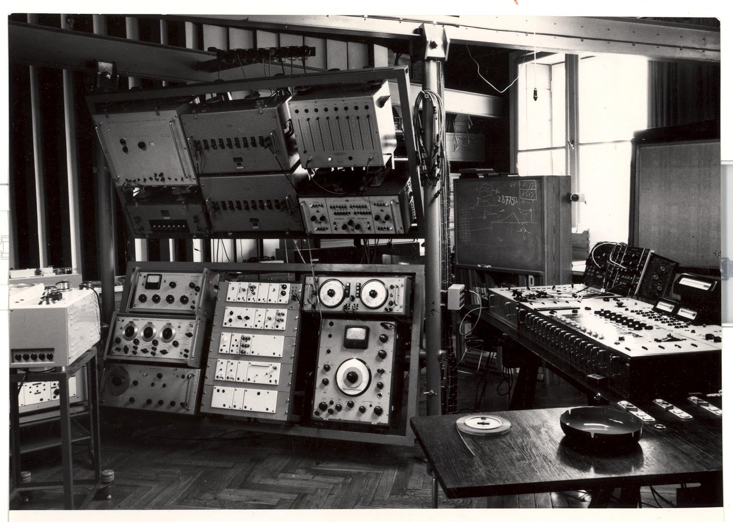 Experimental Studio of Polish Radio. Photo by and courtesy of  A. Zborski. 
