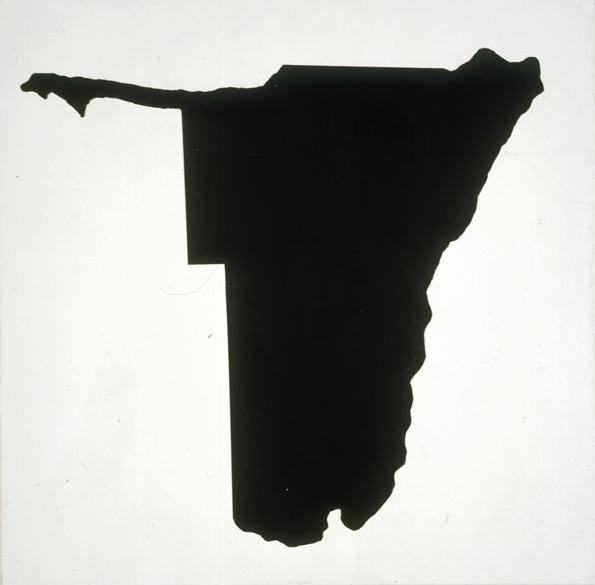 David Ter-Oganyan, 'Black Geometry'. Acrylic on canvas 100 x 100 cm, 2009. Image courtesy of the author.