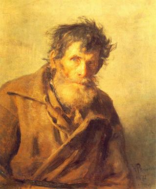 Illustration 3, Ilya Repin, The Cautious One, (oil on canvas, 1877). 