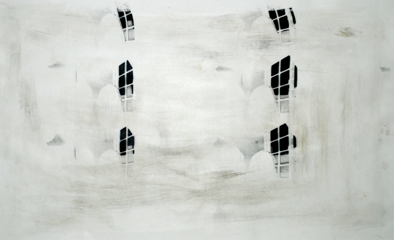 Barbara Kukovec, ‘Six Times the Window’, 2009, silver gelatin on paper, original negative, 43 x 76cm. Image courtesy of the artist.