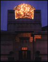 Vadim Fishkin, 'Lighthouse Two': Fishkin's transmitted heartbeat becomes a pulsating light in the cupola of the Viennese Secession.