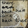 'There and back here and back there', mixed media book, 1998. All images are © the artist. They may not be used for any purpose without express permission.