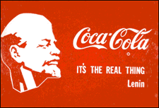 Alexander Kosolapov's 'Coca-Cola'.