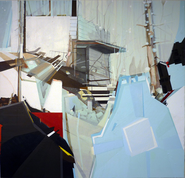 Dimitri Kozyrev, 'Lost Edge 27', acrylic on canvas, 46 X 48 in, 2009. Image courtesy of the author.