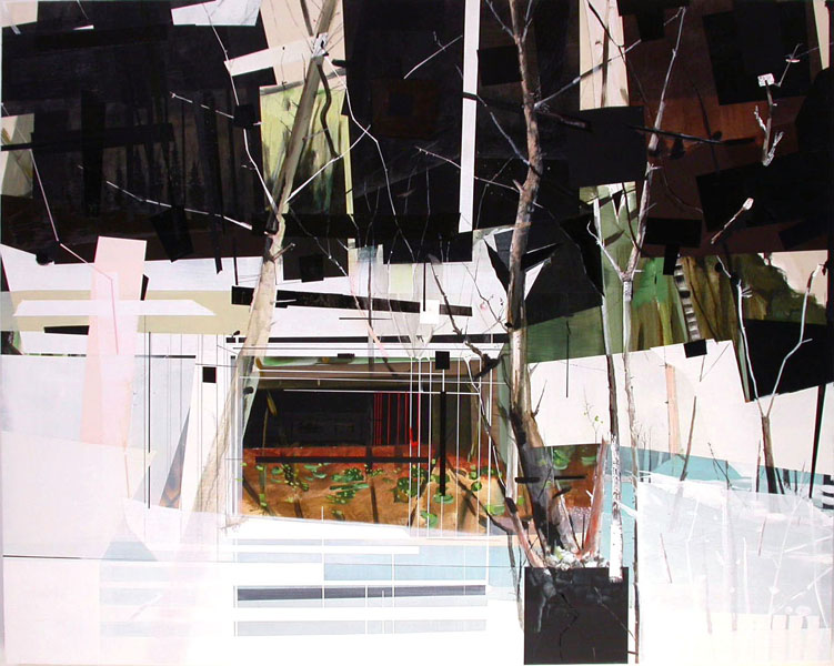 Dimitri Kozyrev, 'Lost Edge 40', acrylic on canvas, 48 X 60 in, 2007. Image courtesy of the author.
