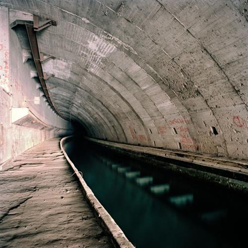 The main canal, submarine berth. Photo by Oleg Chernous (www.chernous.ru) 