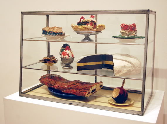 Claes Oldenburg, "Store (Cakes)," 1961.