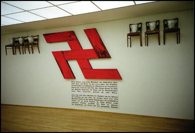 Rasa Todosijevic, 'Gott liebt die Serben', 2000 (Museum Hamburger Bahnhof, Berlin, 2000).