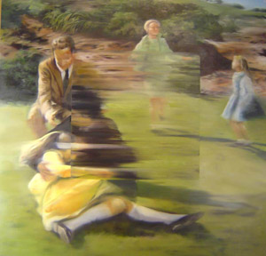 Daniel Pitín, 'The Birds' (Oil on canvas, 2004).