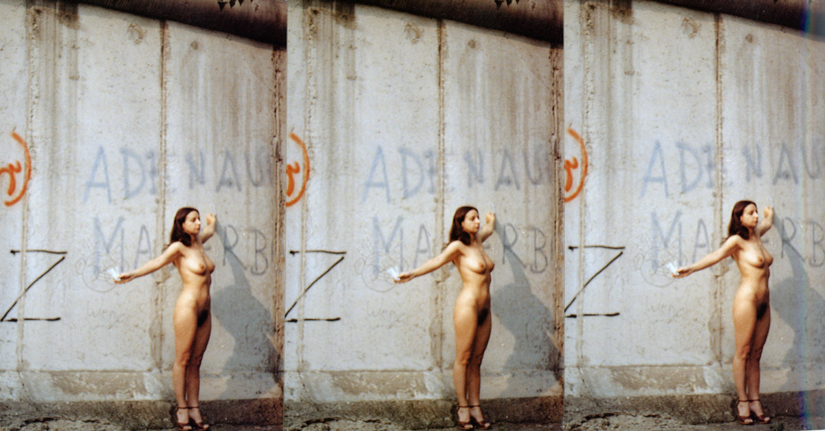 Αποτέλεσμα εικόνας για berlin wall nude