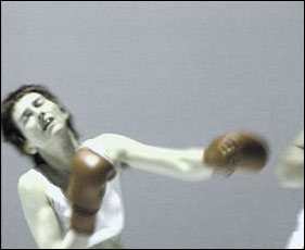 'FIGHT', 2001-2002, video stills. Image courtesy of the author.