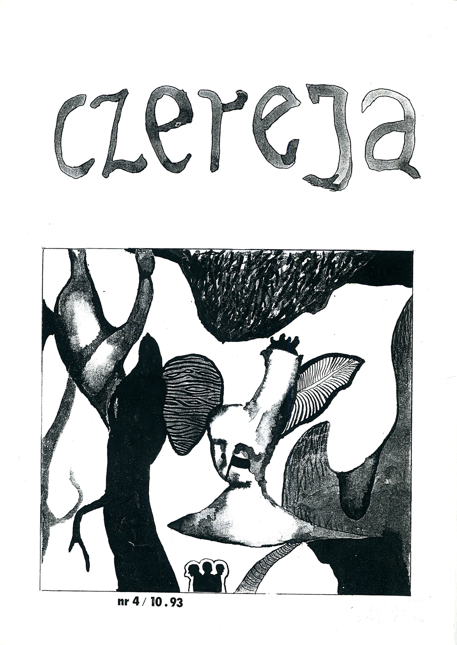 Ilya Kabakov. “Czereja” issue 4, 1933. Scanned magazine cover. Image courtesy The Museum of Modern Art in Warsaw.